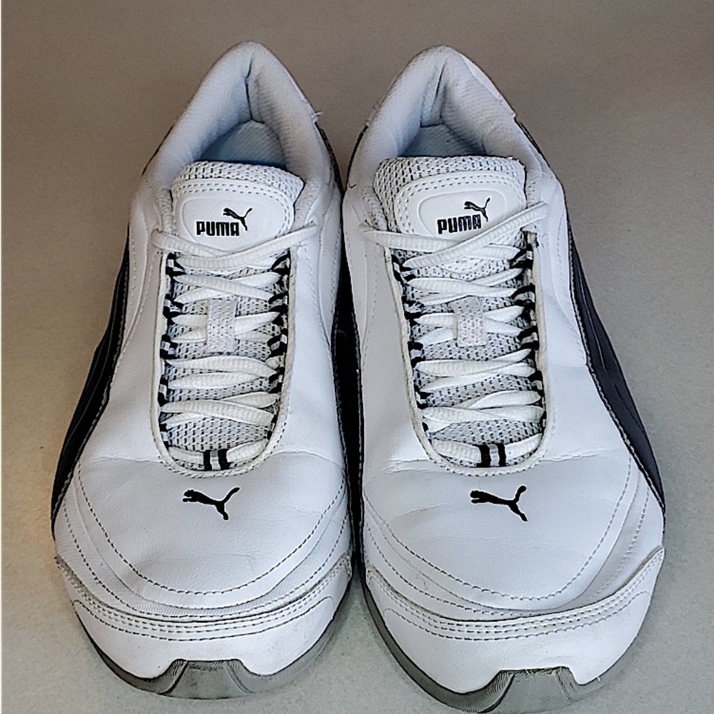 White Puma Running Sneakers - Picture 2 of 7